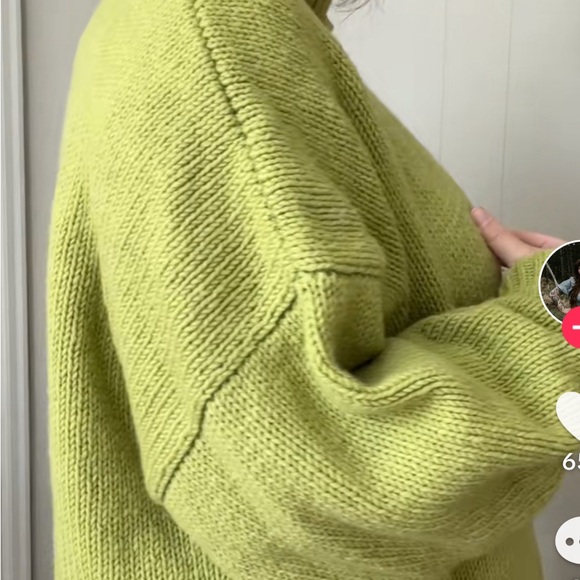 Babaa no 17 Guava wool sweater - Picture 2 of 4